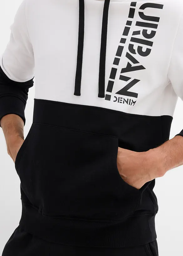 Sweat à capuche, Slim, bonprix