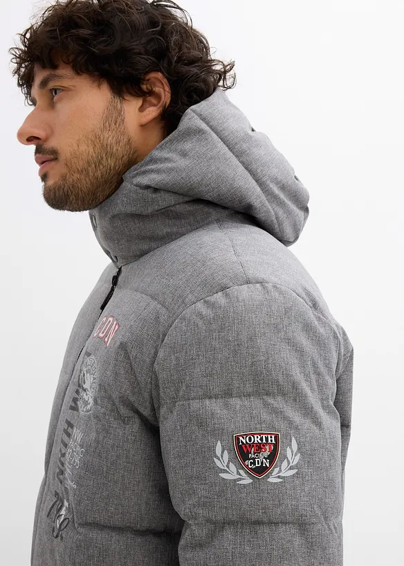 Doudoune chaude à capuche, bonprix