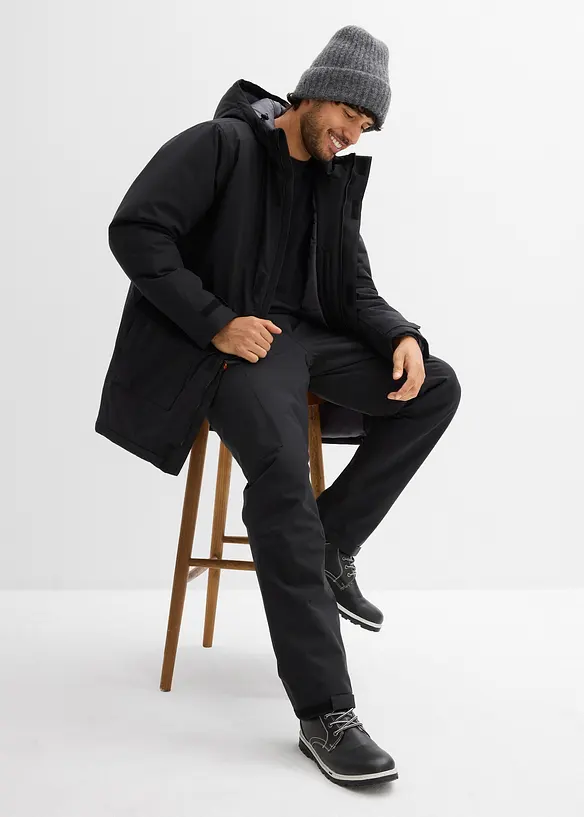 Parka imperméable en matière technique avec doublure matelassée, bonprix