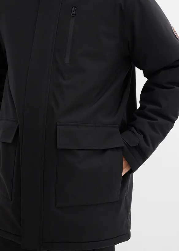 Parka imperméable en matière technique avec doublure matelassée, bonprix