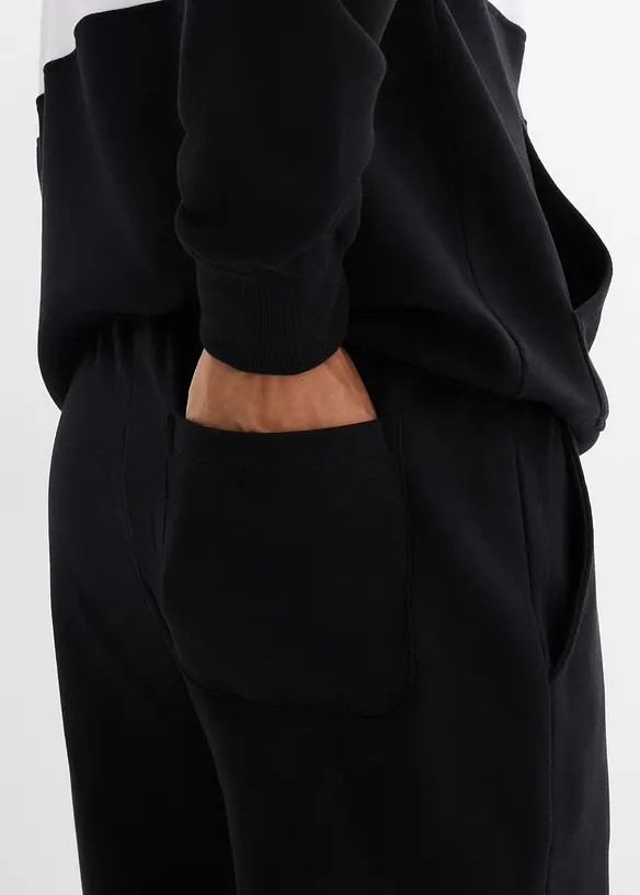 Pantalon de jogging à bords-côtes en bas de jambe, bonprix