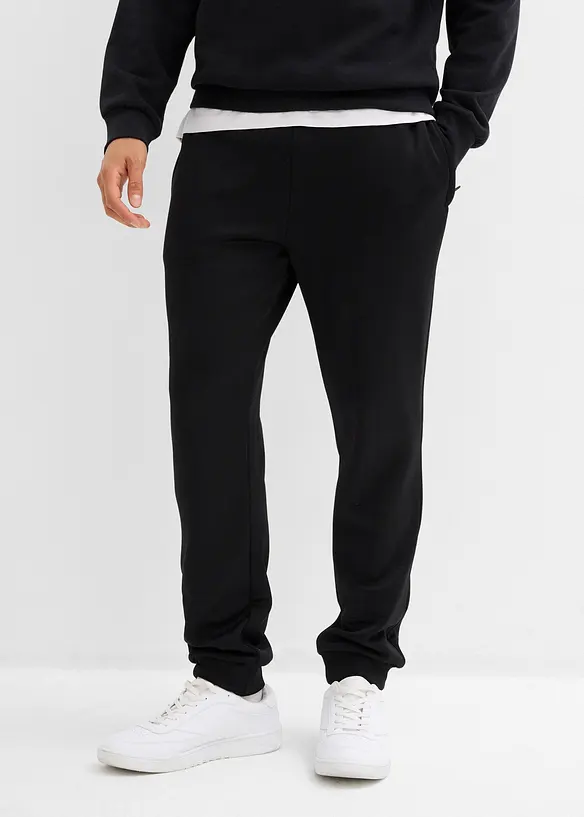 Pantalon de jogging chaud avec poches zippées pratiques, bonprix