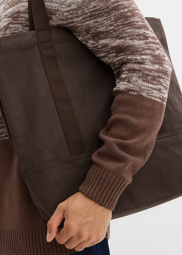 Pull doux en fine maille, coupe ventre confort, bonprix