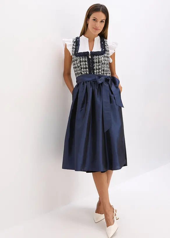 Dirndl avec tablier (ens. 2 pces), bonprix