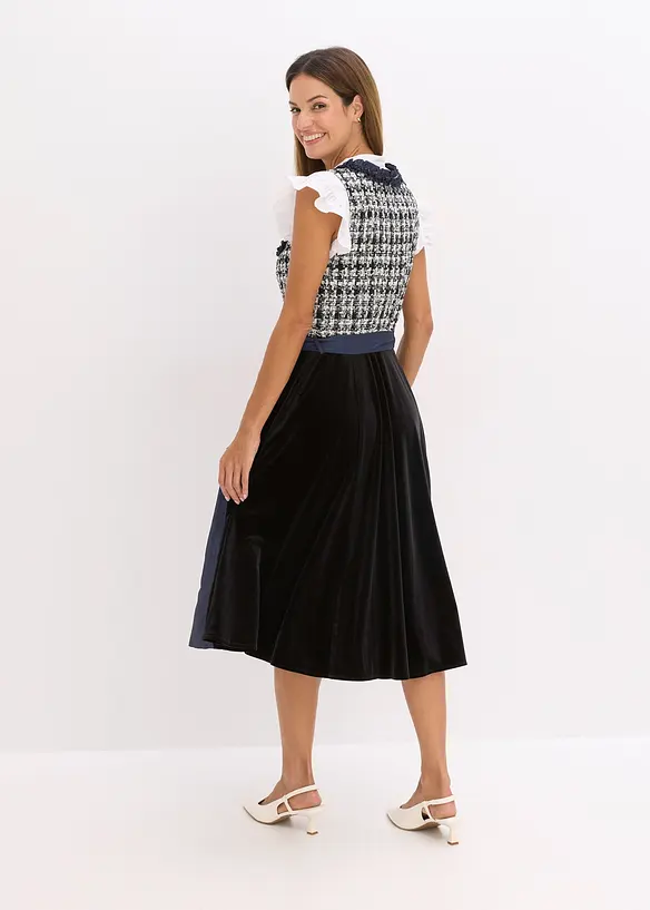Dirndl avec tablier (ens. 2 pces), bonprix