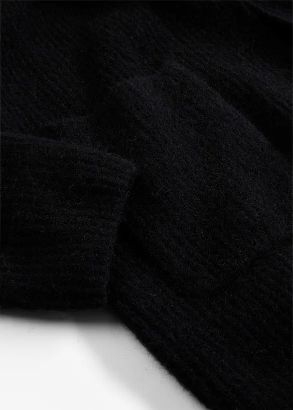 Manteau en maille avec de l’alpaga, bonprix