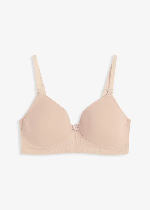 Soutien-gorge d’allaitement coton à coques sans armatures, bonprix
