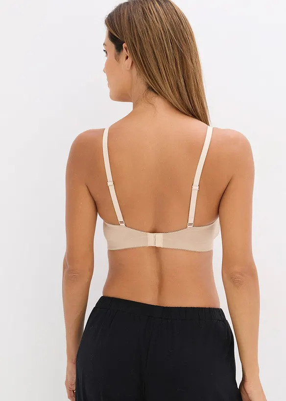 Soutien-gorge d’allaitement coton à coques sans armatures, bonprix