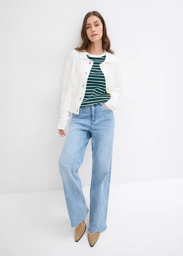 T-shirt &eacute;pais 100% coton, bonprix