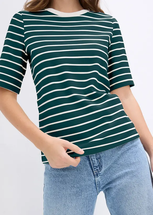 T-shirt &eacute;pais 100% coton, bonprix