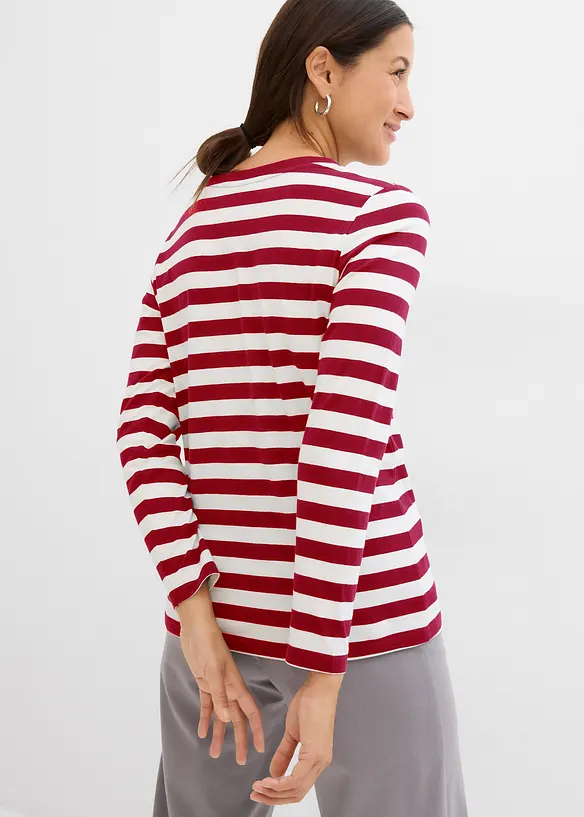 T-shirt ray&eacute; 100% coton, bonprix