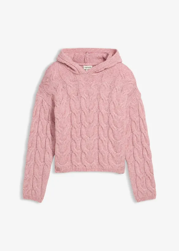 Pull doux en grosse maille contenant de la laine, bonprix
