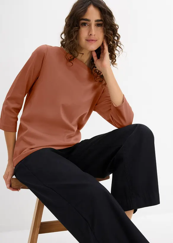 T-shirt épais 100% coton, bonprix