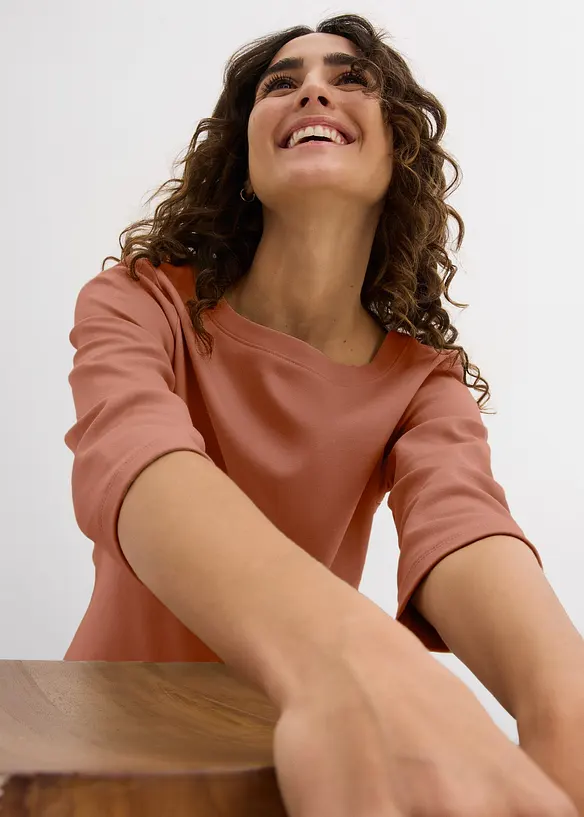 T-shirt épais 100% coton, bonprix