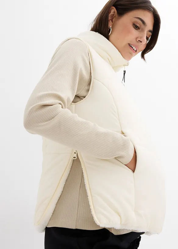 Gilet sans manches réversible de grossesse, bonprix