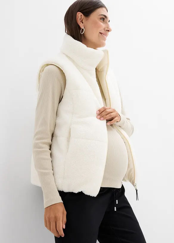 Gilet sans manches réversible de grossesse, bonprix