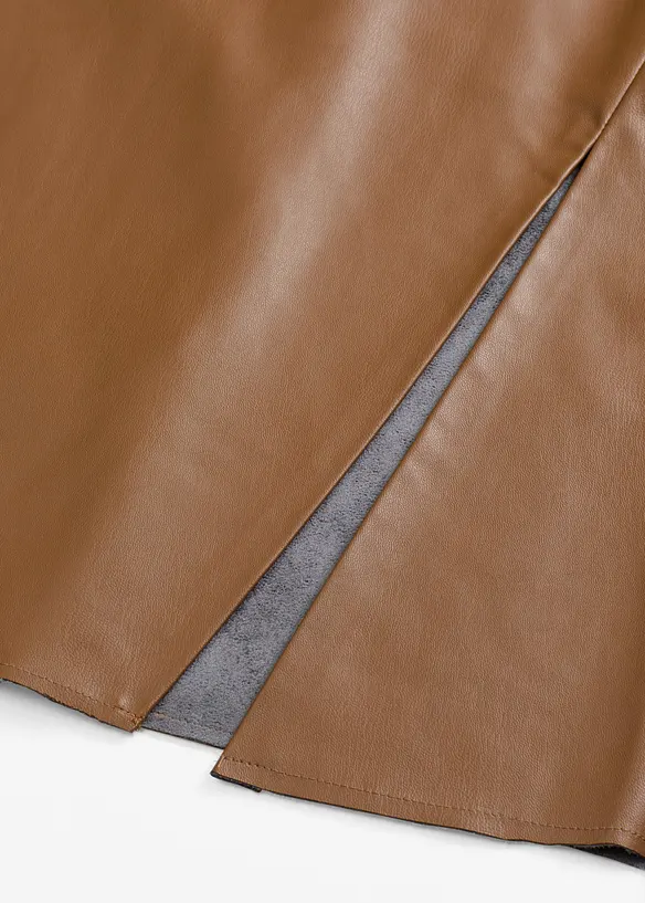 Jupe crayon enduite, bonprix