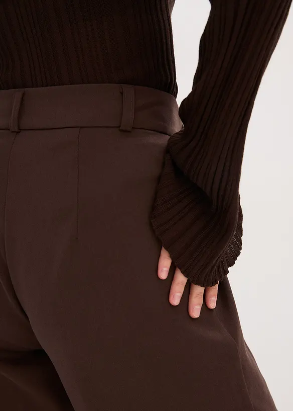 Pantalon large à pinces, bonprix