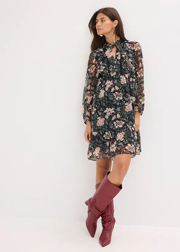 Robe en mousseline, bonprix