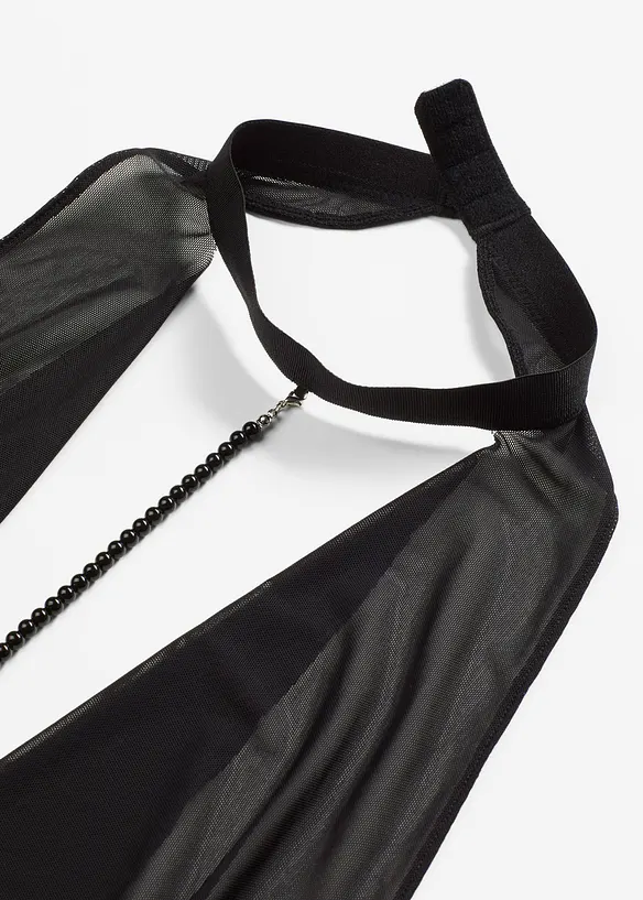 Body ouvert, effet wet look, bonprix