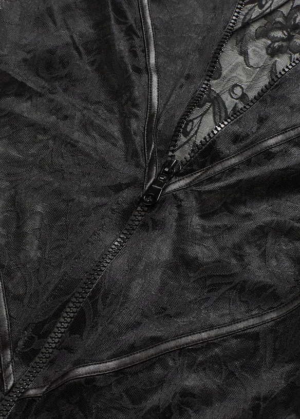 Nuisette sexy en dentelle avec fermeture zippée, bonprix