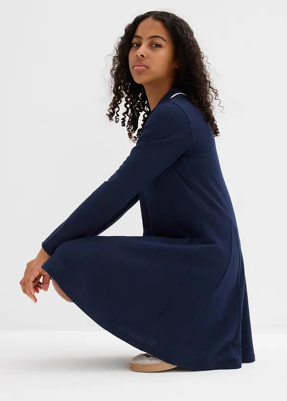 Robe évasée en jersey 100% coton, bonprix