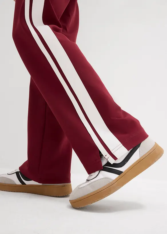 Pantalon de jogging avec galons contrastants, bonprix