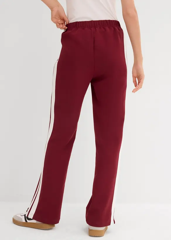 Pantalon de jogging avec galons contrastants, bonprix