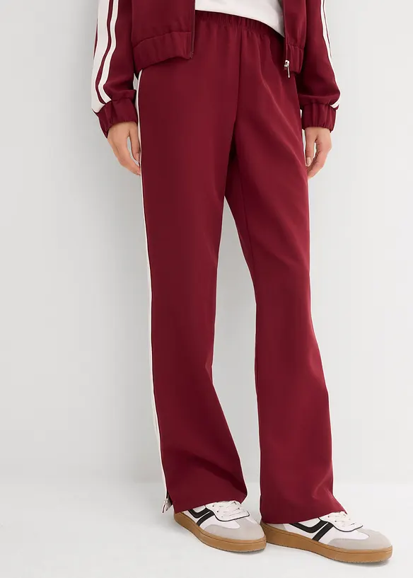 Pantalon de jogging avec galons contrastants, bonprix