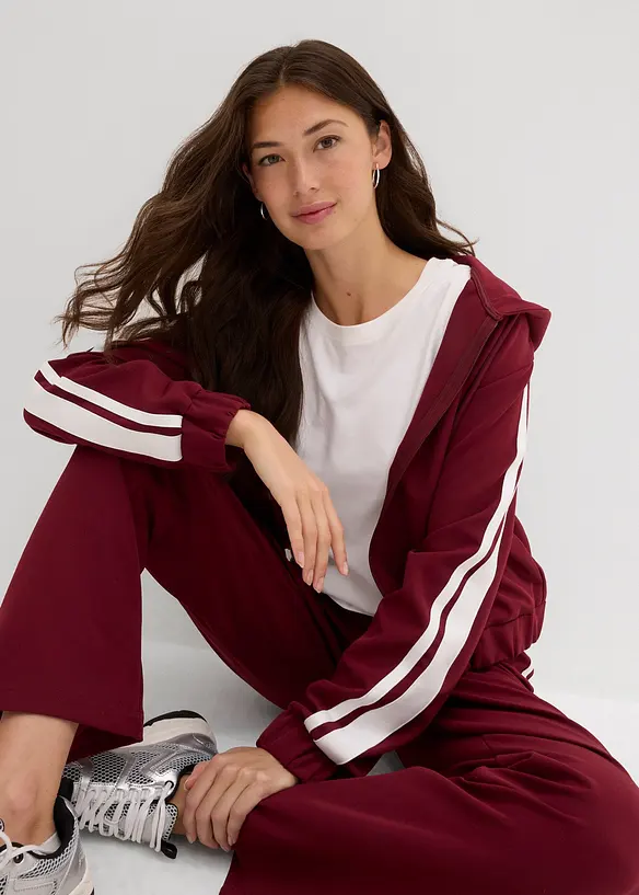 Veste de survêtement à rayures sportives, bonprix