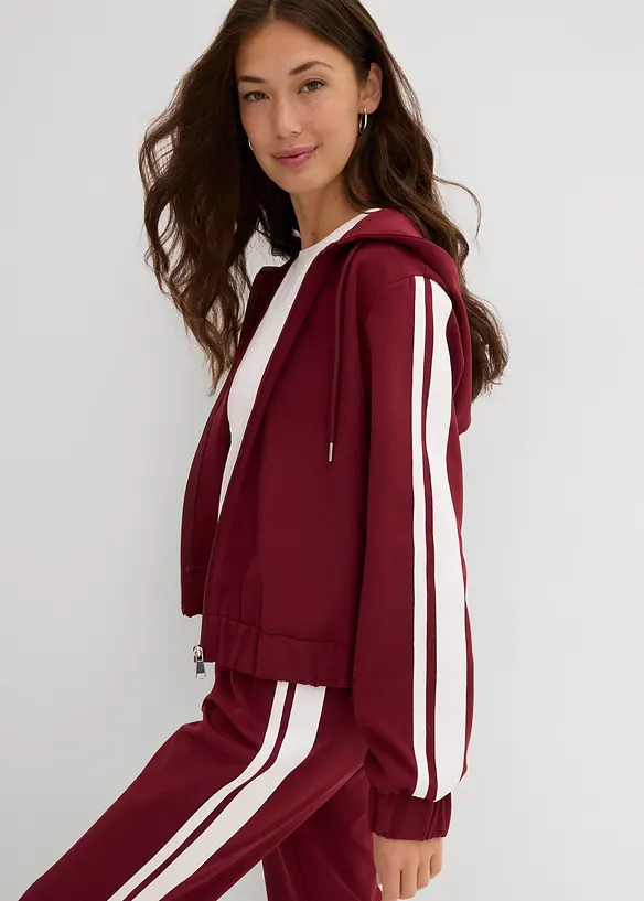 Veste de survêtement à rayures sportives, bonprix