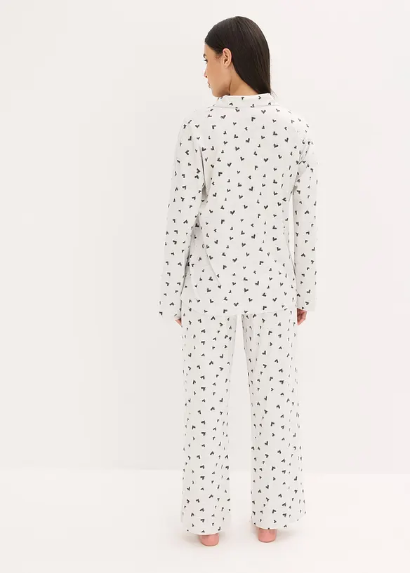 Pyjama oversize boutonné, bonprix