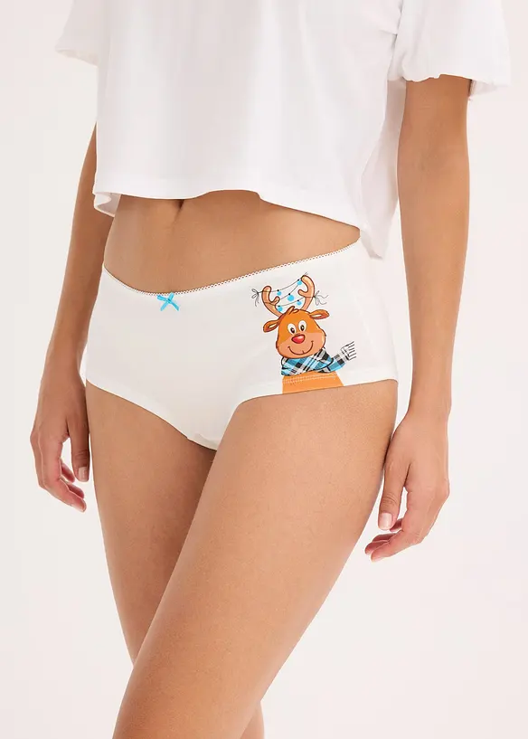 Lot de 4 shortys Maxi, bonprix