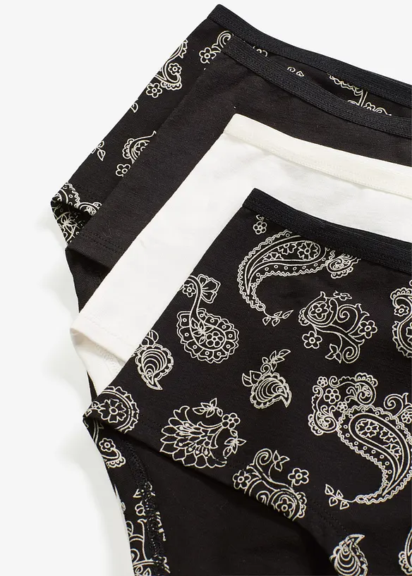 Lot de 4 culottes Maxi coton, bonprix