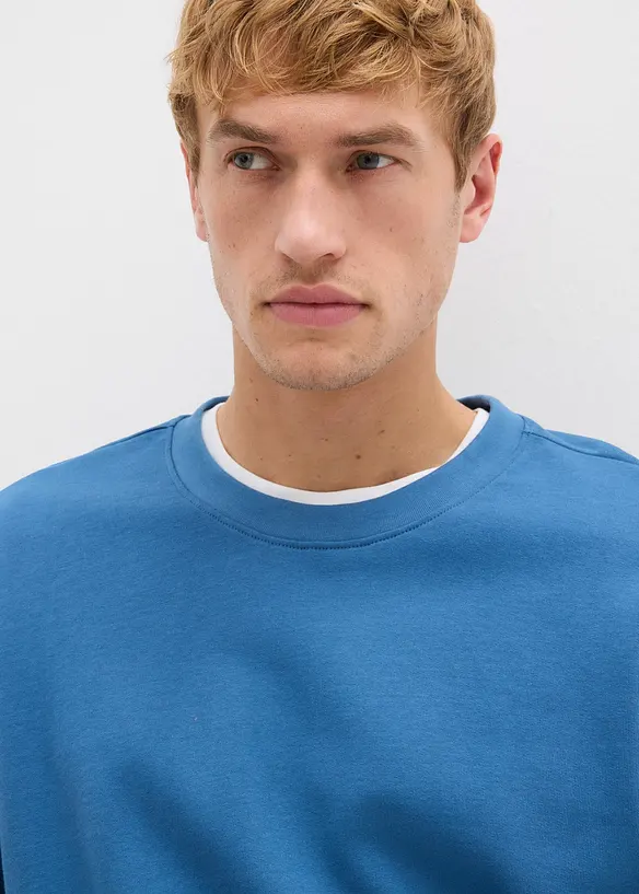 Sweat oversize 100% coton, bonprix