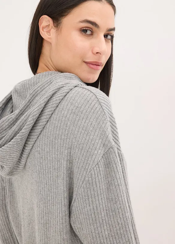 Vêtement d’intérieur oversize en matière côtelée douce, bonprix