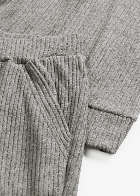 Vêtement d’intérieur oversize en matière côtelée douce, bonprix