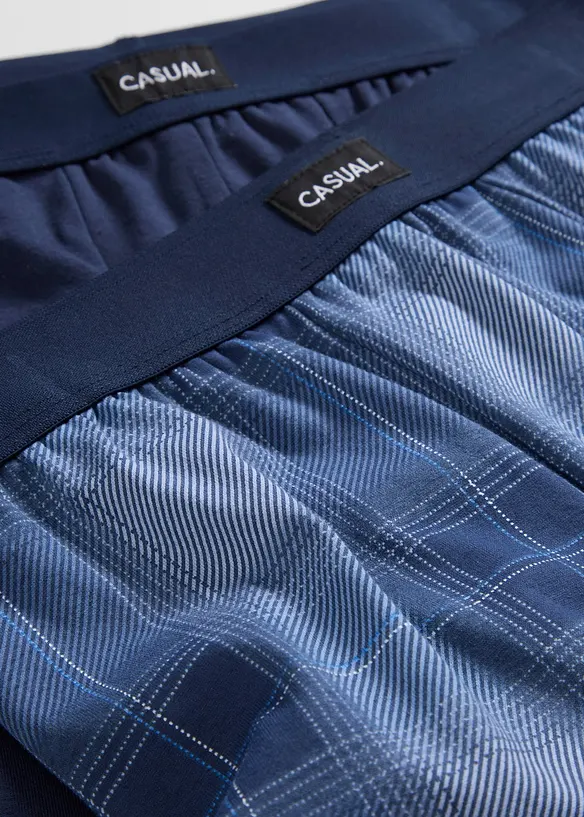 Lot de 2 boxers midi, bonprix