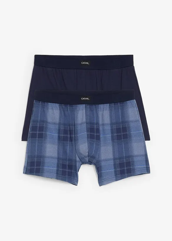 Lot de 2 boxers midi, bonprix