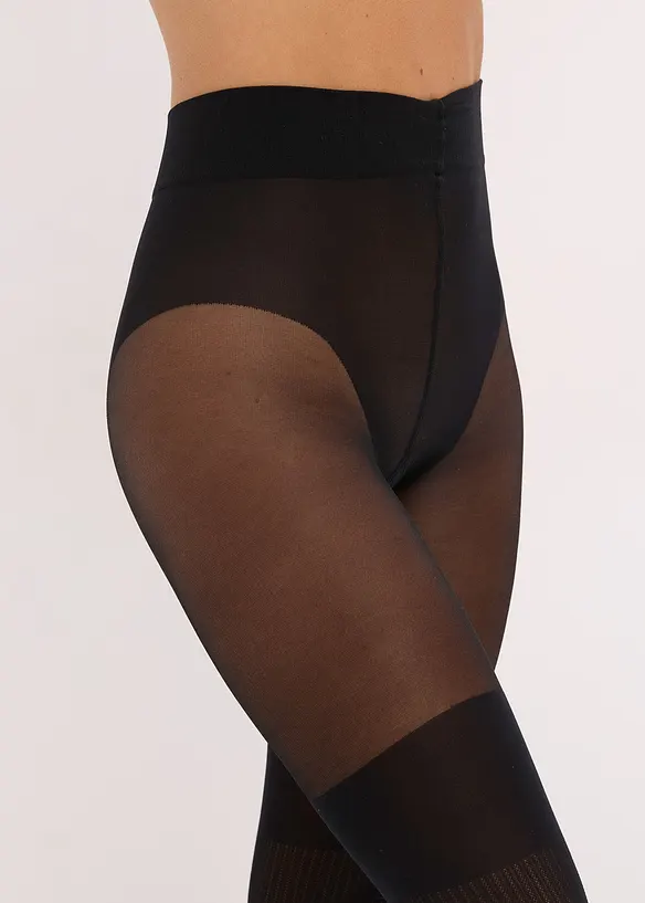 Collant voile effet jambières 70 DEN, bonprix