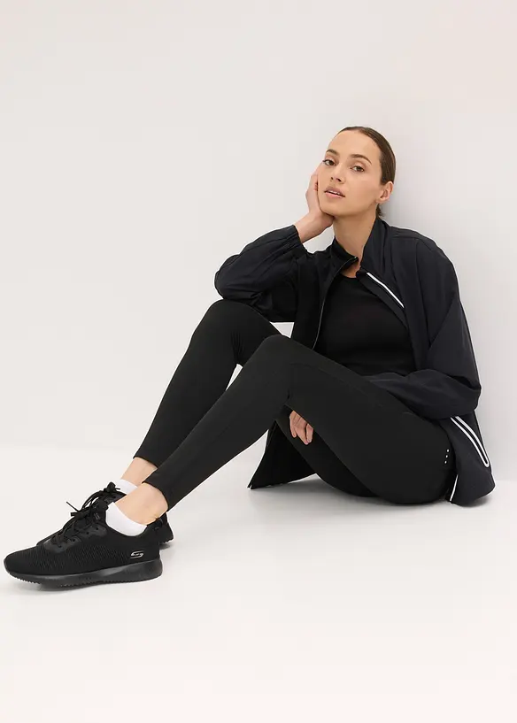 Legging thermique à détails réfléchissants et poche pour portable, bonprix