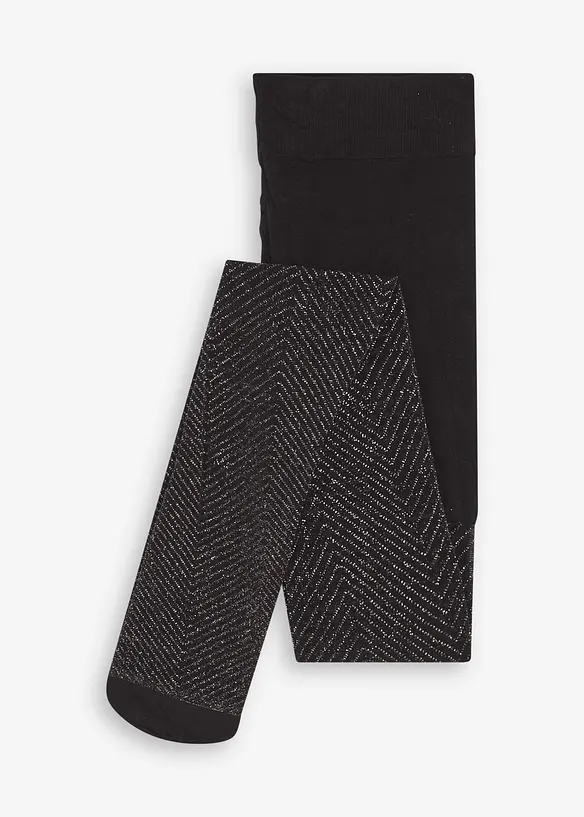 Collant 20den transparent à motif brillant, bonprix