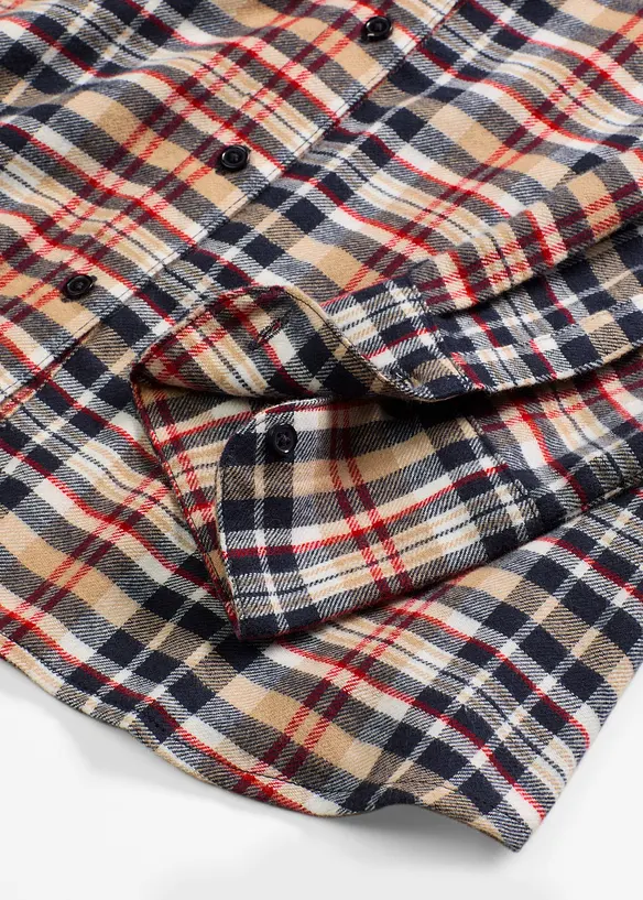 Chemise en flanelle 100% coton, bonprix