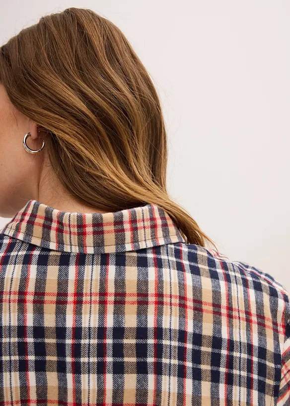 Chemise en flanelle 100% coton, bonprix