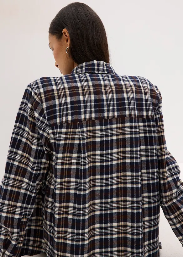 Chemise en flanelle 100% coton, bonprix