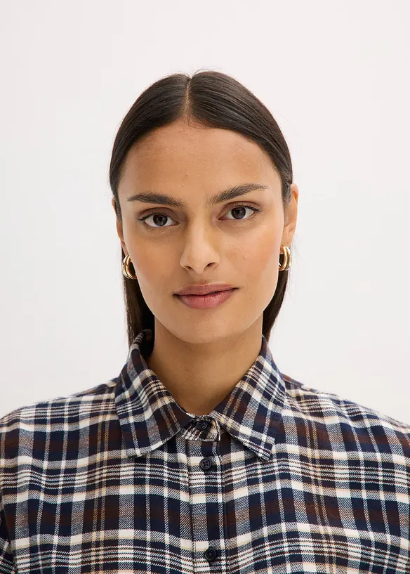 Chemise en flanelle 100% coton, bonprix