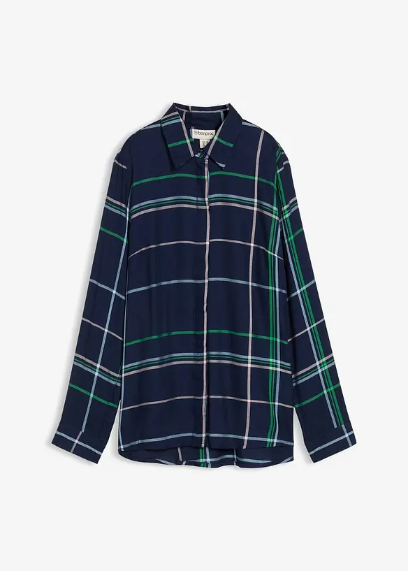 Chemisier long en viscose fluide, bonprix