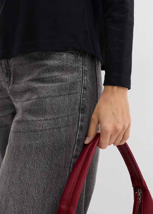 T-shirt manches longues 100% coton, bonprix