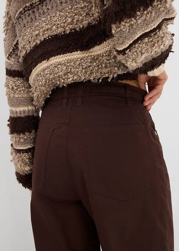 Pantalon en twill 100% coton, bonprix