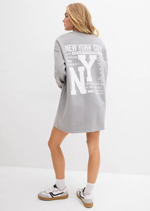 Robe sweat 100% coton, bonprix